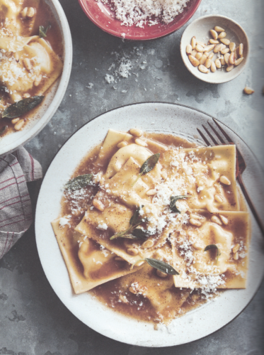 Brown butter-balsamic ravioli is a must try